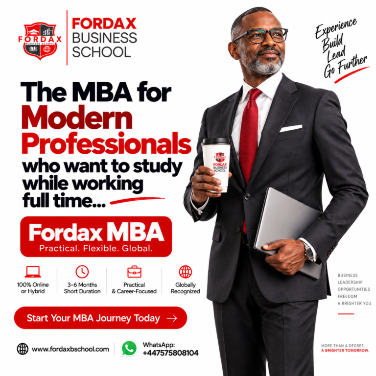 Can You Get an MBA with WAEC? How Working Professionals in West Africa Can Earn an Executive Credential Without a Degree