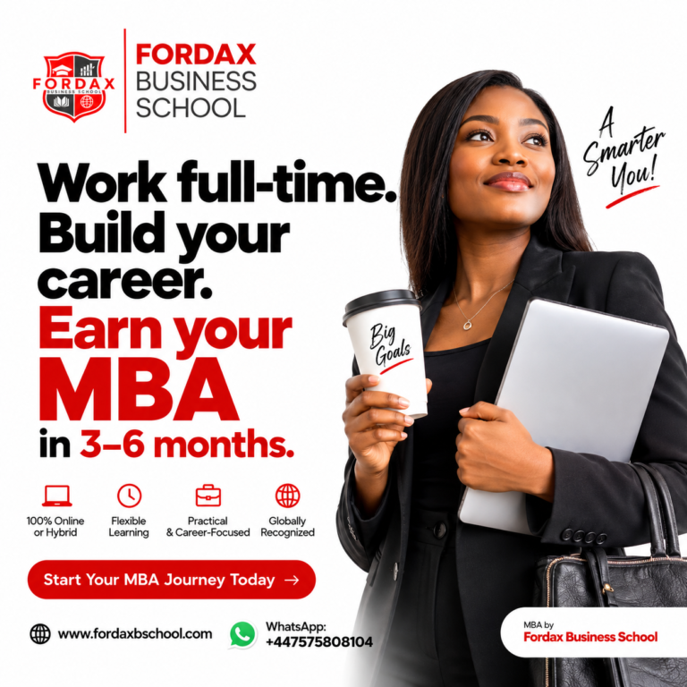 Fast-Track Executive MBA Certificate: Earn Your Credential in 3–6 Months While Working Full-Time