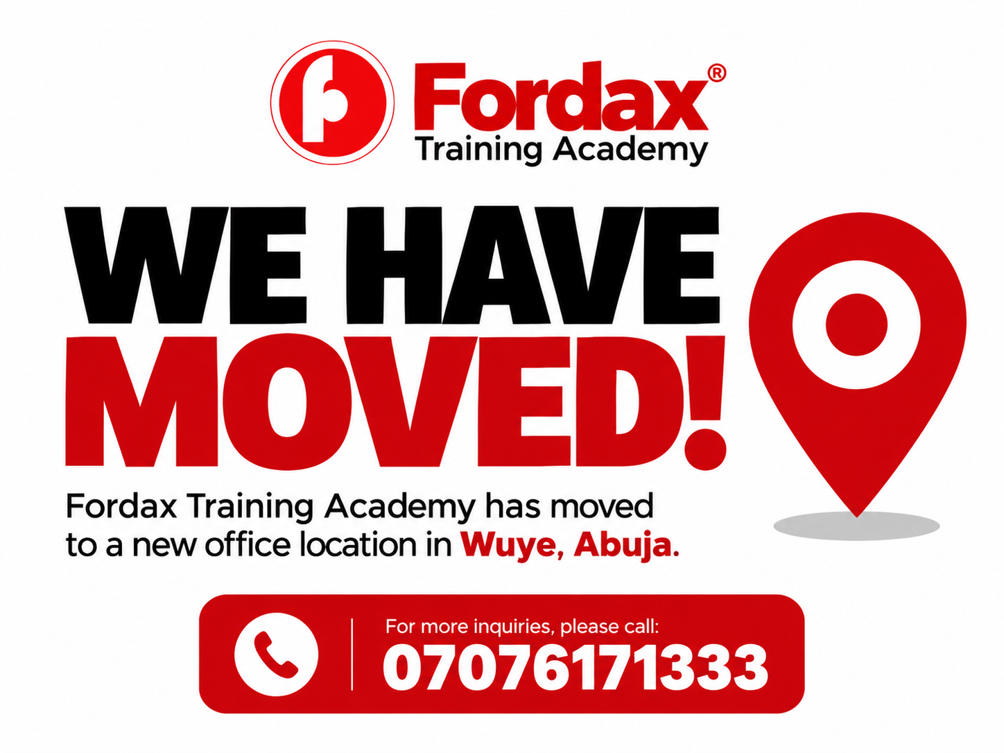Fordax Announces Strategic Relocation to Wuye to Drive Growth and Operational Efficiency